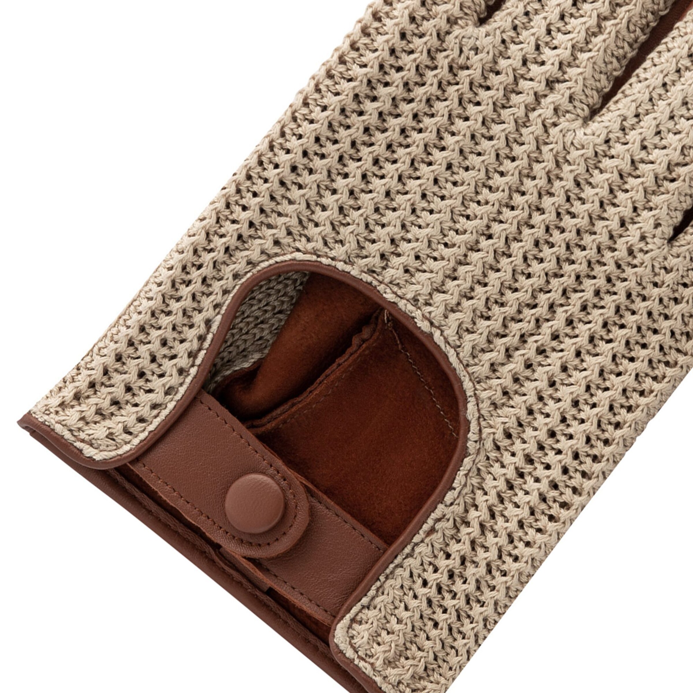 Roeckl Lederhandschuhe 'LE MANS AUTOFAHRER TOUCH' in Beige