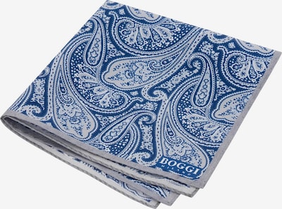 Boggi Milano Džepna maramica u tamno plava / svijetlosiva / bijela, Pregled proizvoda