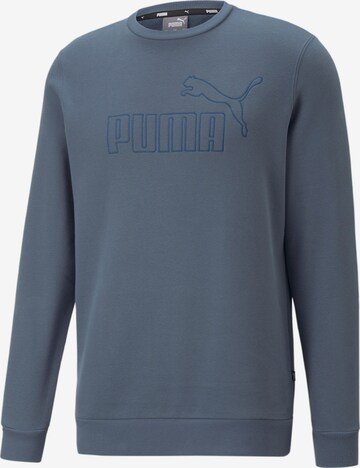 PUMA Sportsweatshirt 'Elevated' in Blauw: voorkant