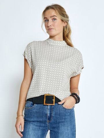 Peppercorn Bluse 'Gabriella' in Beige: Vorderseite