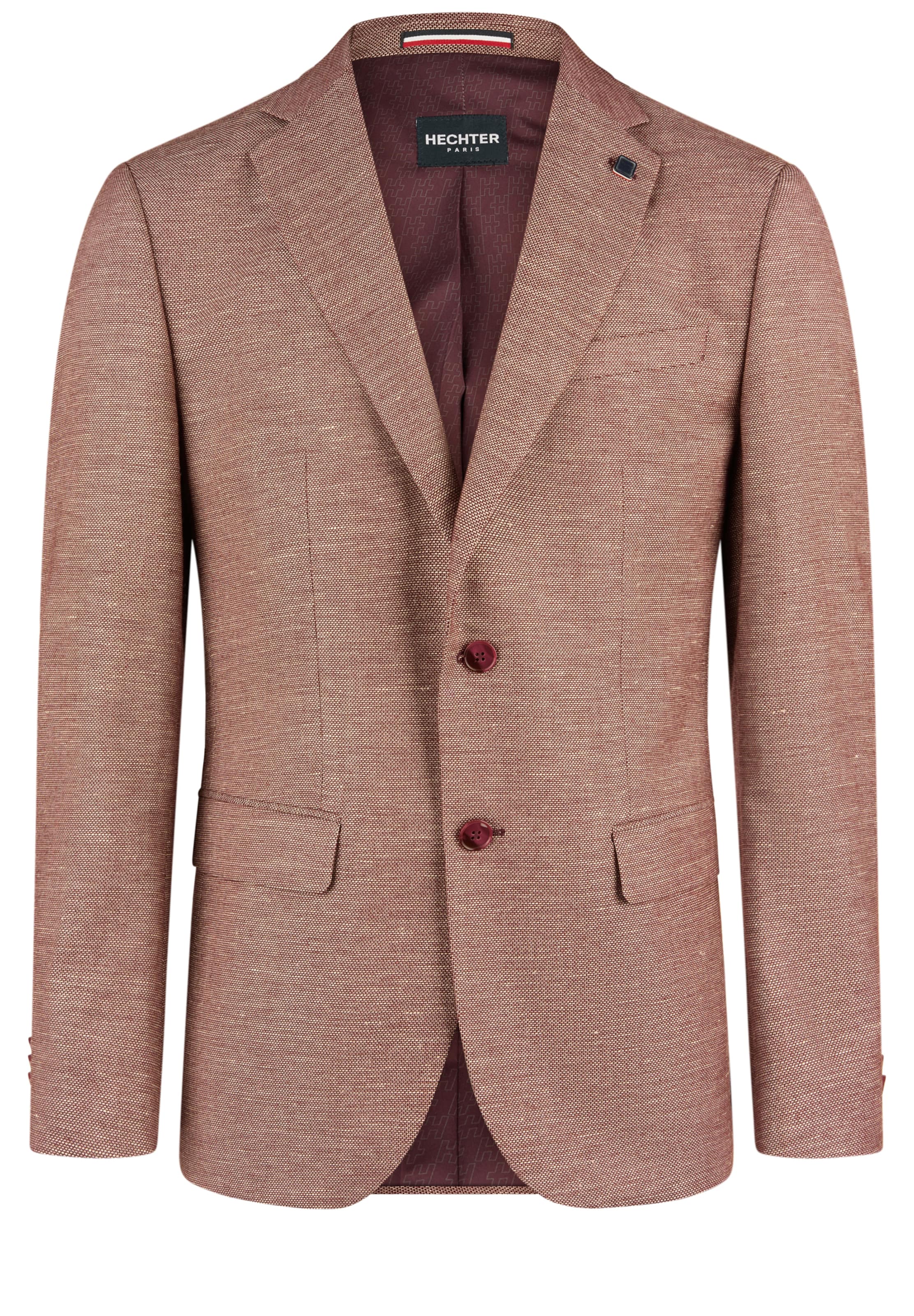 HECHTER PARIS Regular fit Business Blazer in Red: front