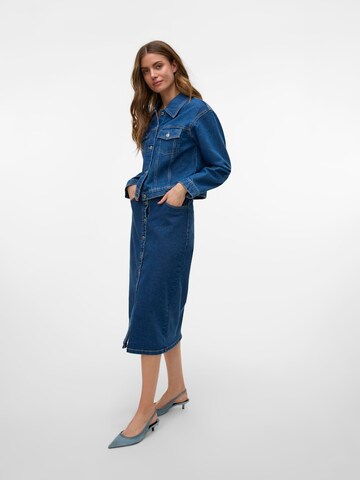 Fustă 'NATTY' de la VERO MODA pe albastru