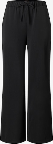 MORE & MORE Loose fit Trousers in Black: front