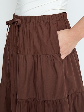 minus - Falda 'Freya' en marrón