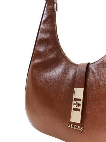 GUESS Schoudertas 'Brooke Hobo' in Bruin