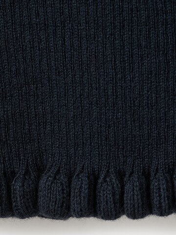 MANGO Плетена жилетка 'WAVES' в синьо