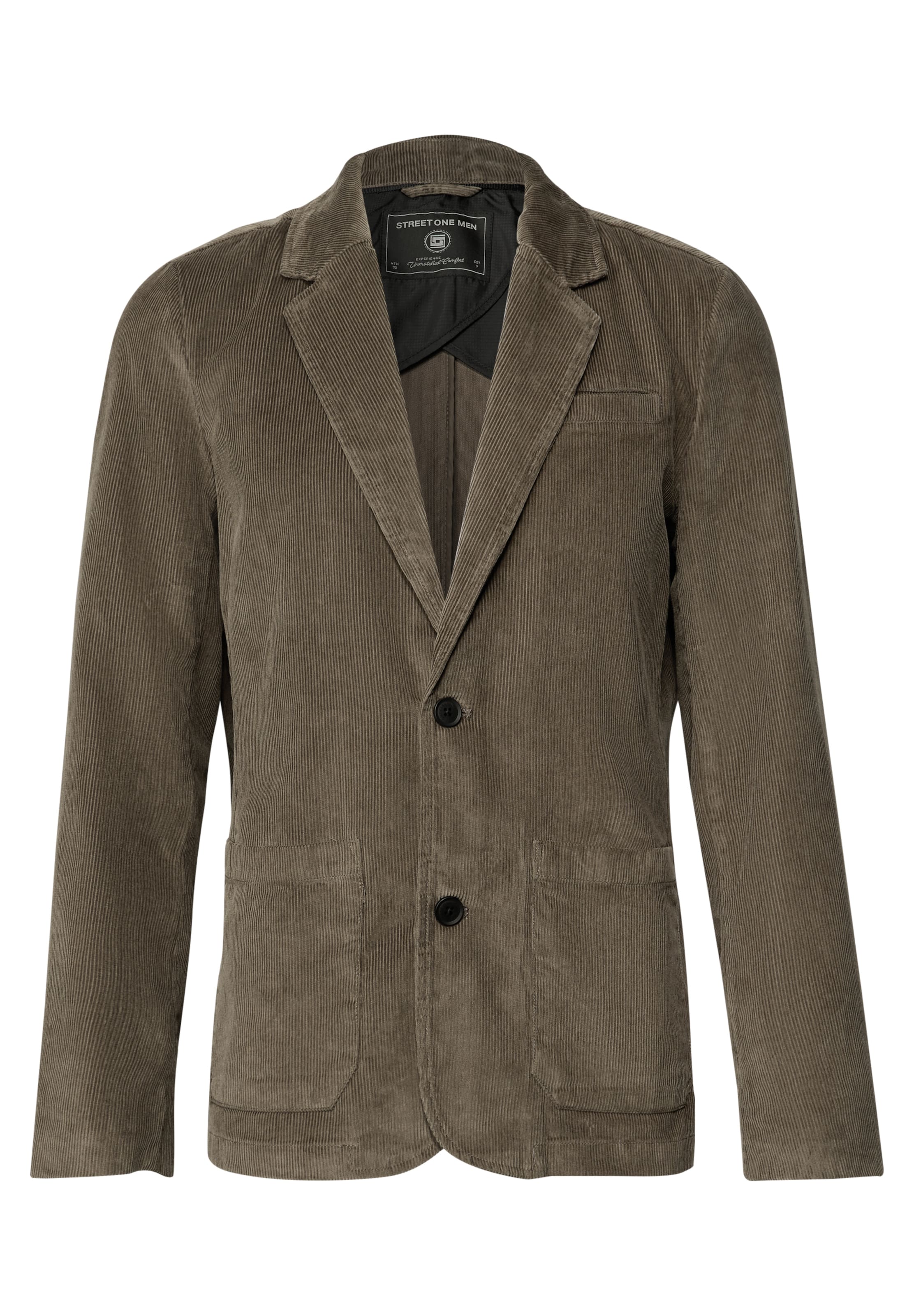 Street One MEN Regular Fit Sakko in Grün: Vorderseite