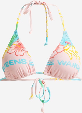 ROXY Bikinitop 'Atlas' in Roze: voorkant