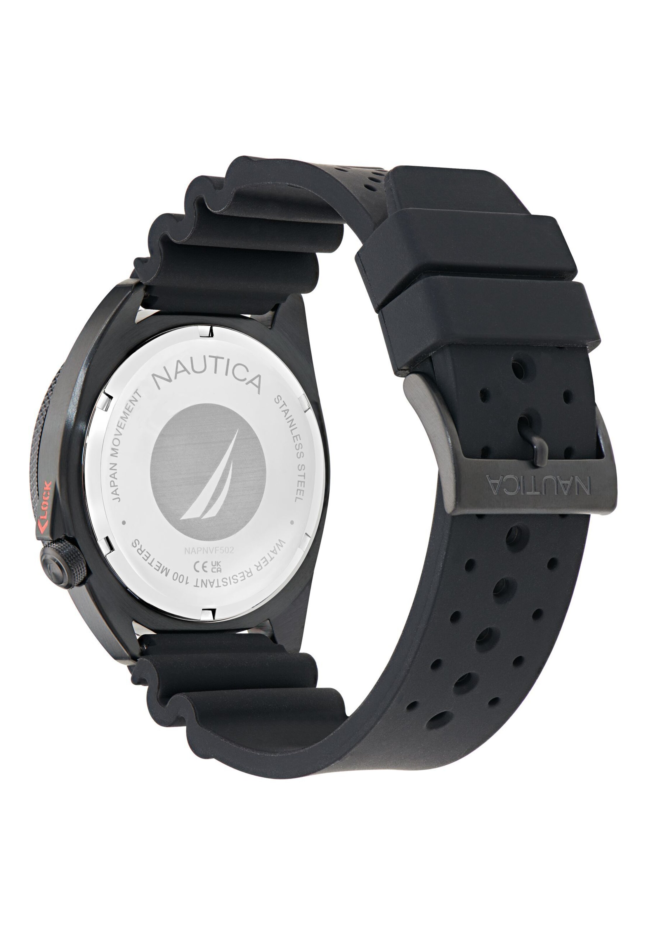 NAUTICA Analogt ur 'VINTAGE' i sort