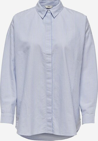 ONLY Blouse in Blauw: voorkant