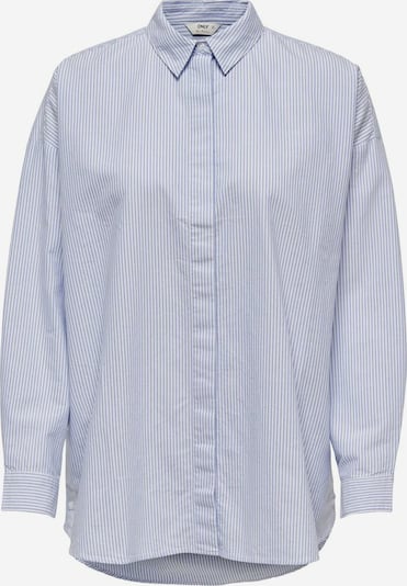 ONLY Bluse i lyseblå / hvid, Produktvisning
