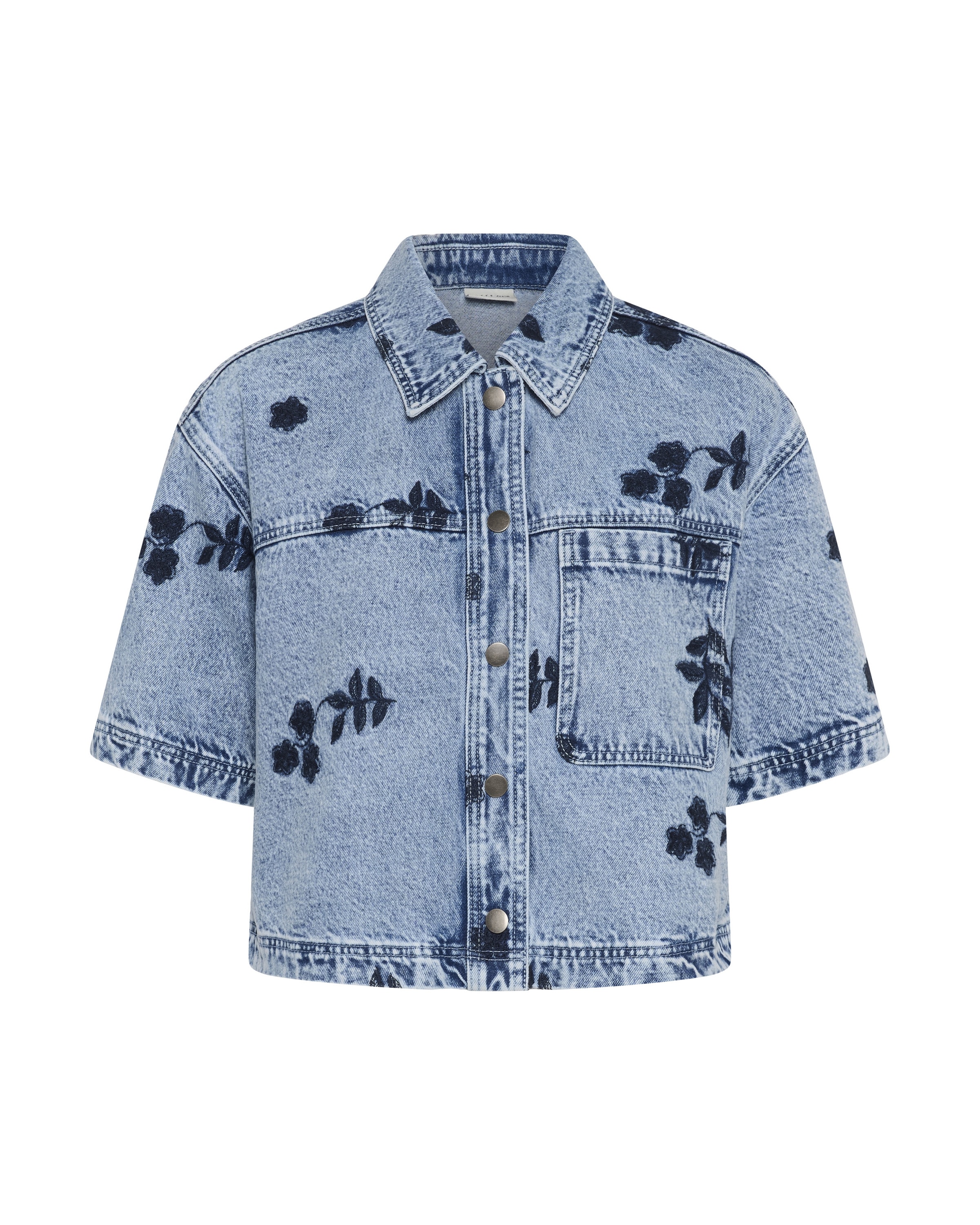 T-shirt 'KAbabena' Kaffe en bleu : devant