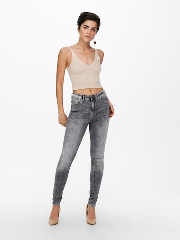 ONLY Skinny Jeans 'Paola' in Grijs