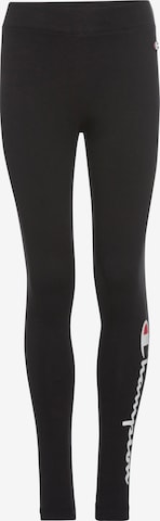 Champion Authentic Athletic Apparel Skinny Leggings in Black: front