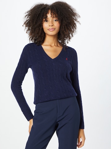 Polo Ralph Lauren Pullover 'Kimberly' in Blau: predná strana