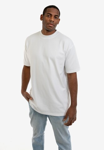 Johnny Urban - Camisa 'Sammy Oversized' em branco: frente