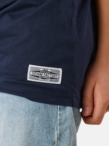 Denim Factory - Camiseta 'San Diego' en azul