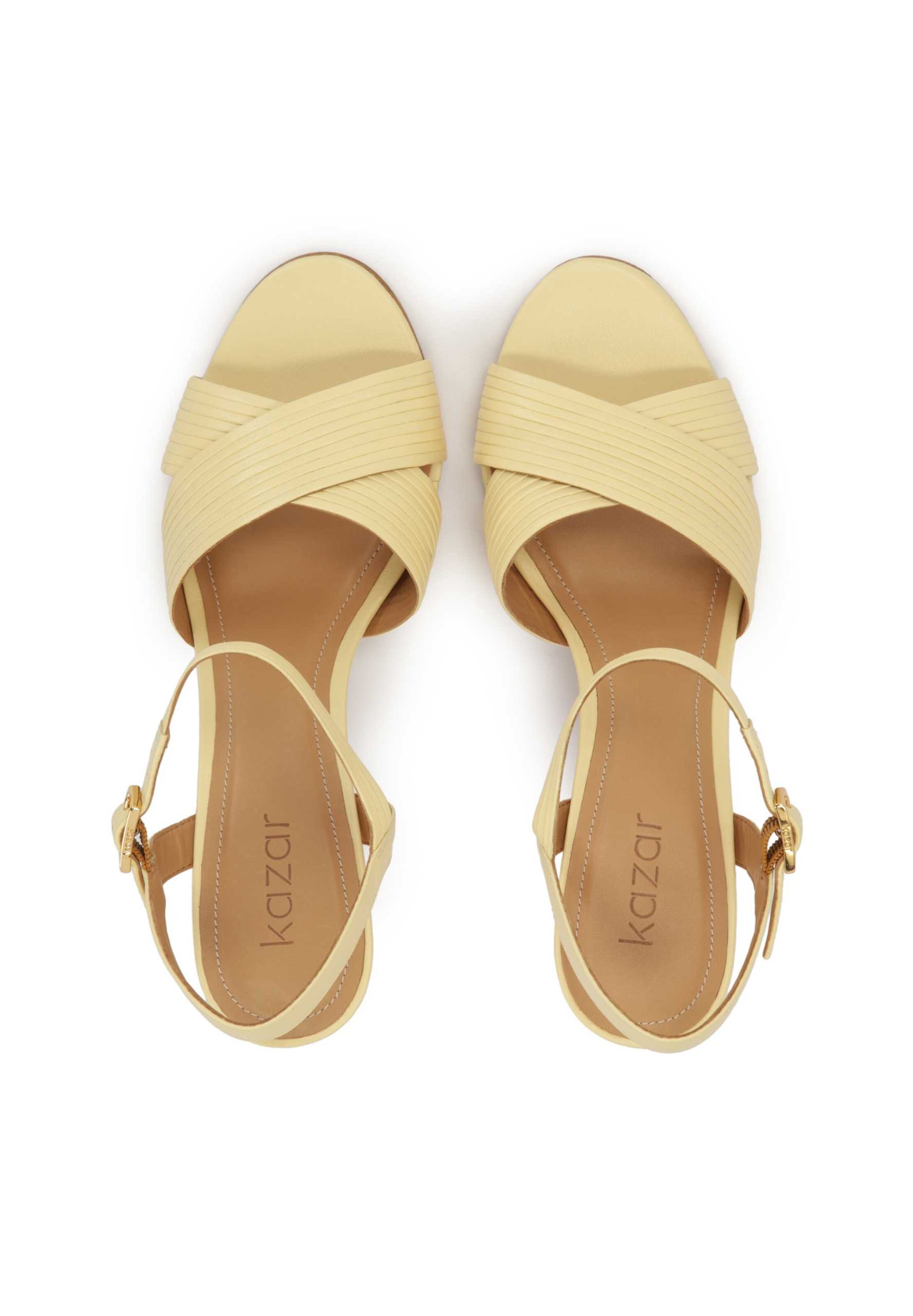 Kazar Босоножки с ремешком в Желтый