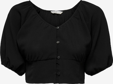 ONLY - Blusa 'Nova' en negro: frente