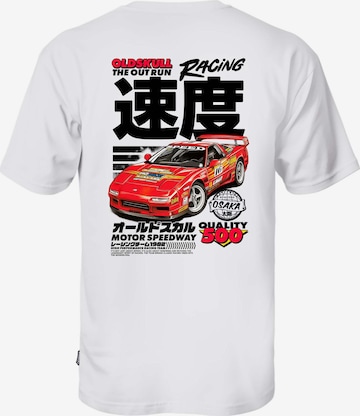 Oldskull Shirt in White: front