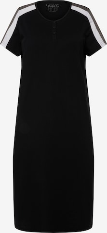 Ulla Popken Nightgown in Black: front