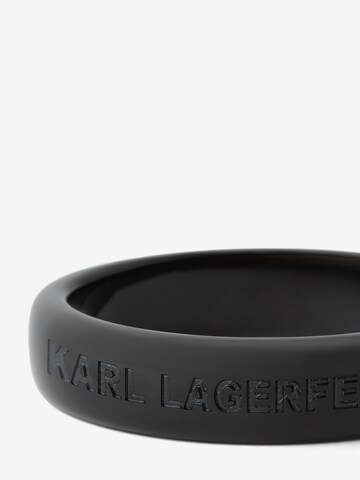 Karl Lagerfeld Náramok 'Essential' - Čierna