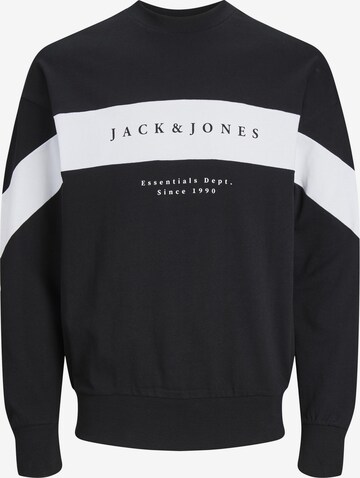 Sweat-shirt JACK & JONES en noir : devant