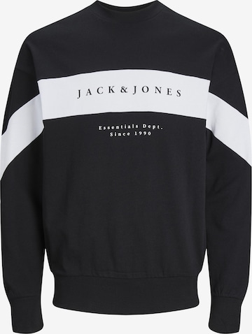 JACK & JONES Sweatshirt i sort: forside