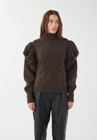 Dea Kudibal Sweater 'Menadea' in Brown: front