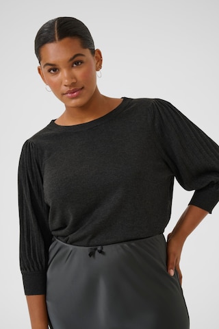 Pull-over 'Loni' KAFFE CURVE en gris
