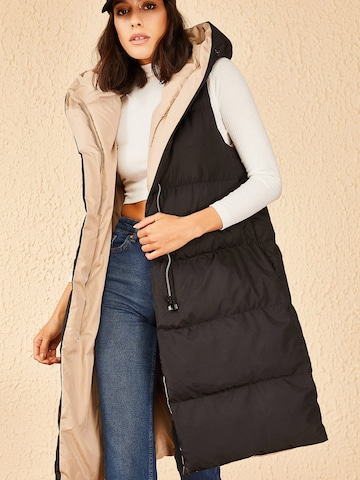 Bianco Lucci Bodywarmer in Beige
