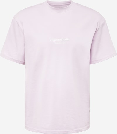 JACK & JONES Camiseta 'Vesterbro' en lavanda / blanco, Vista del producto