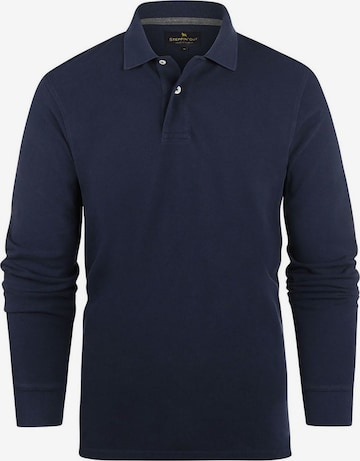 Steppin' out Shirt in Blau: Vorderseite