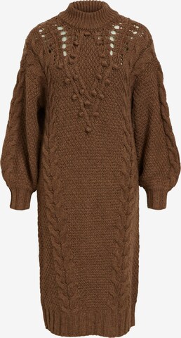 OBJECT Knit dress 'Alison' in Brown: front