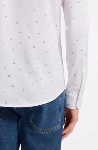 BOSS Slim fit Button Up Shirt in White