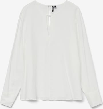 VERO MODA - Blusa en blanco: frente