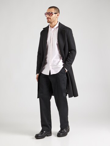 BOSS Slim fit Button Up Shirt 'H-ROAN-BD-E-C1-243' in Pink