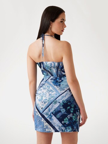GUESS Dress 'Foulard' in Blue
