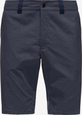 Haglöfs Regular Outdoor Pants 'Mid Solid' in Blue: front