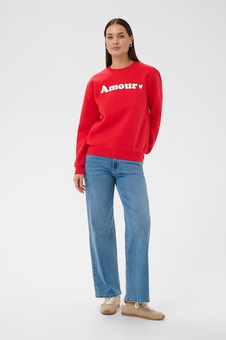 Sweat-shirt 'KAmila' Kaffe en rouge