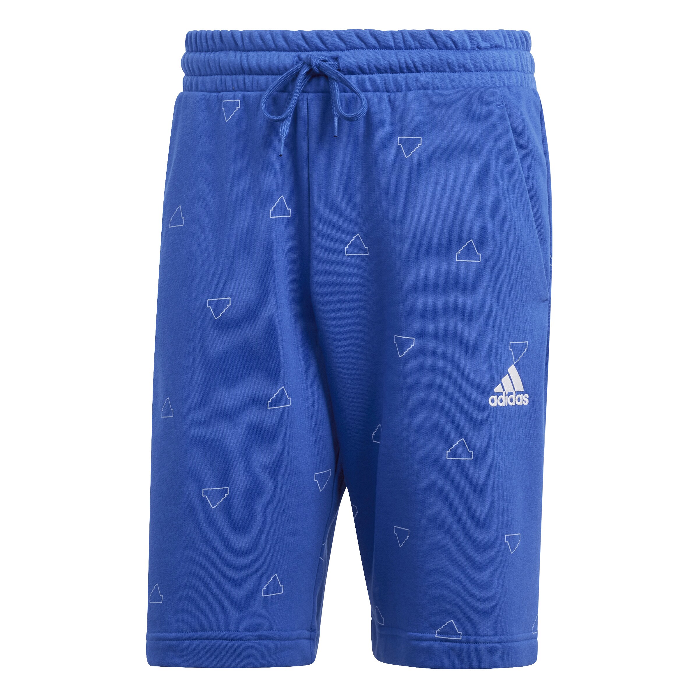 ADIDAS SPORTSWEAR Regular Workout Pants in Blue: front
