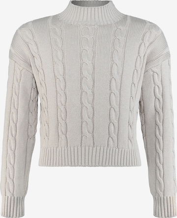 Pull-over BLUE EFFECT en blanc : devant