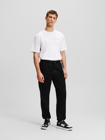 Karl Lagerfeld - Tapered Calças em preto