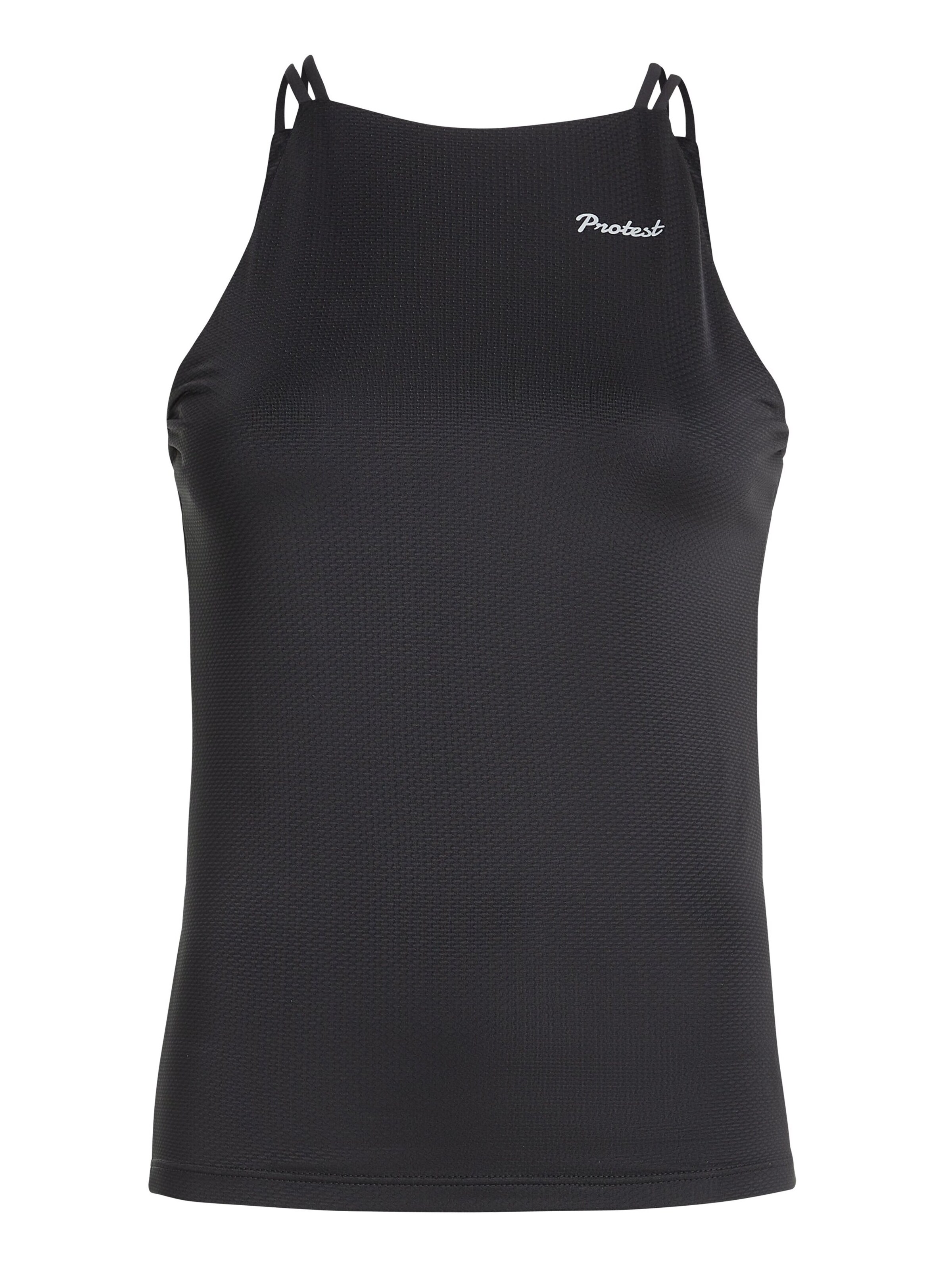 PROTEST Sporttop 'PRTMACADEMIA'‌‌‌ in Schwarz: Vorderseite