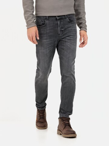 CAMEL ACTIVE Tapered Jeans in Grey: front