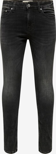 Only & Sons Jeans 'Warp' in black denim, Produktansicht
