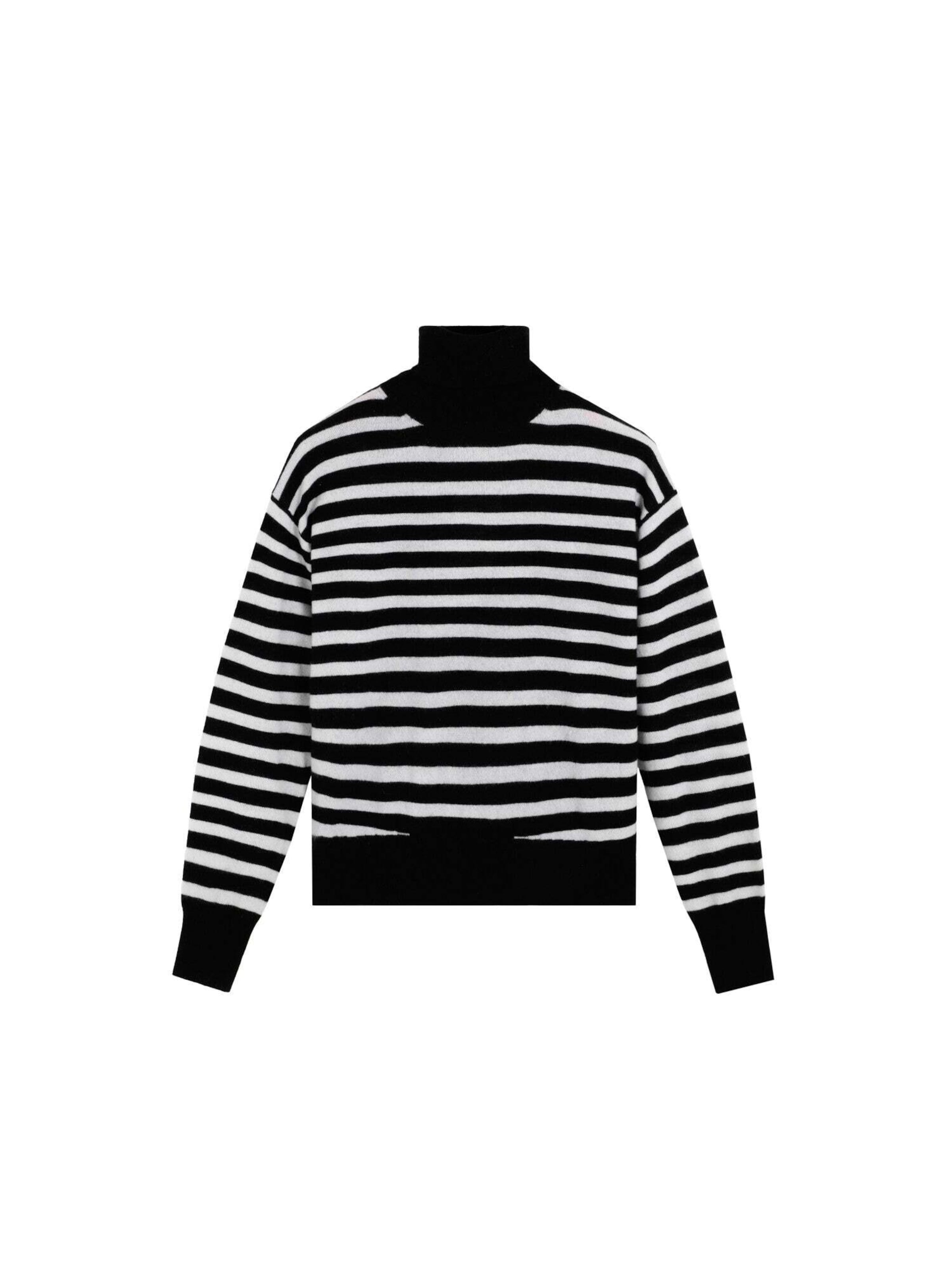 Scalpers Sweter 'Joy Turtle' w kolorze czarny: przód