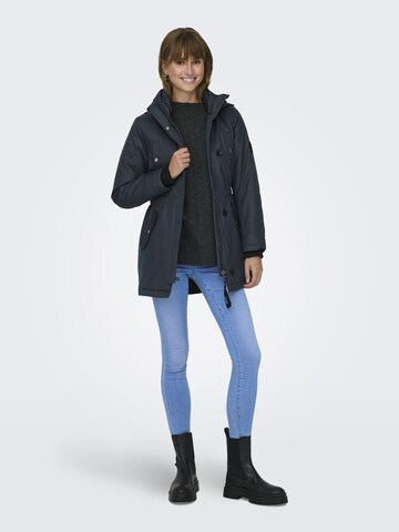 ONLY Between-seasons parka in Blue