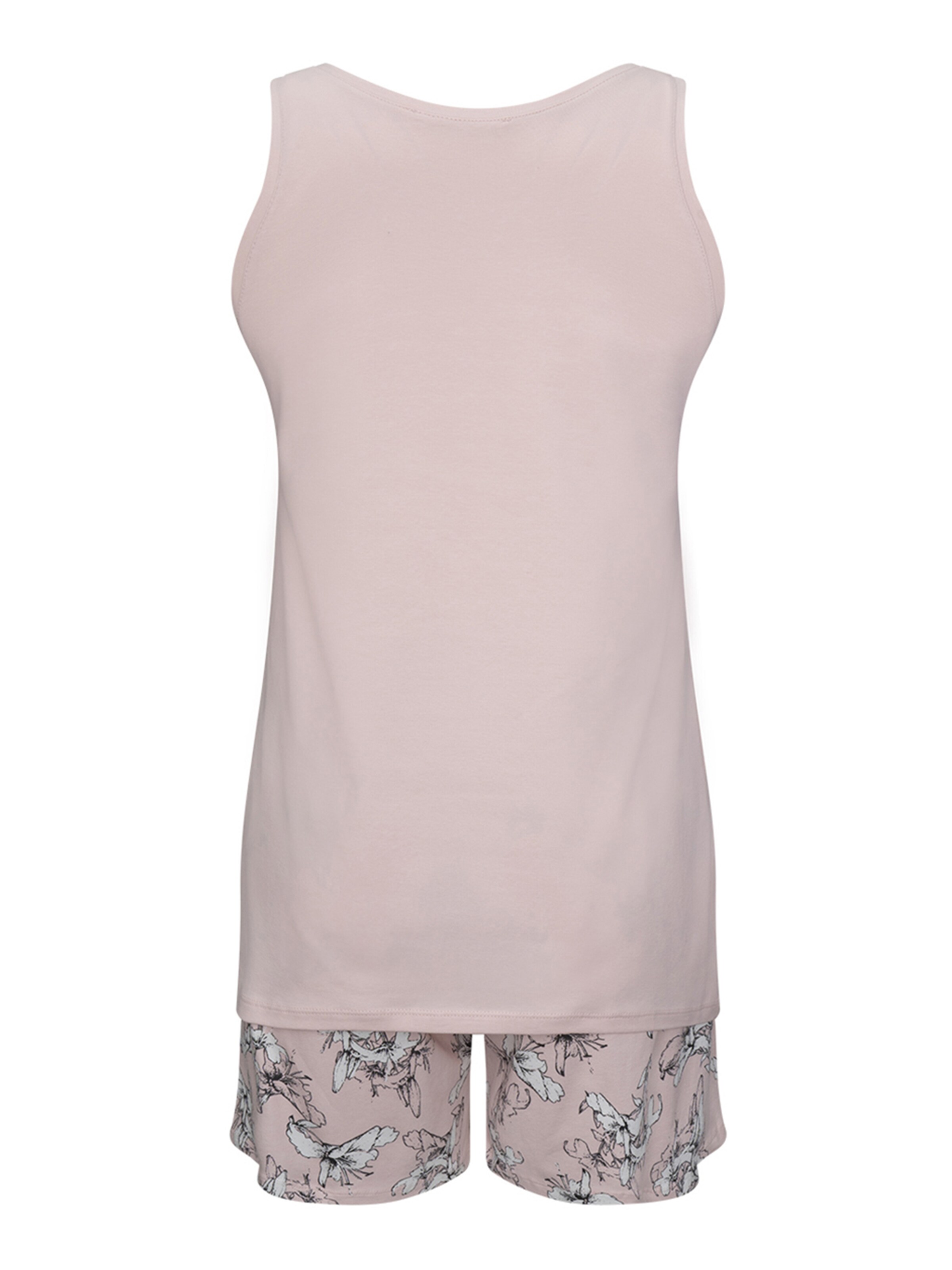 Goldenbay - Pijama de pantalón corto 'Blooms' en rosa