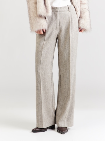Wide Leg Pantalon à pince 'AWDARCIE' VERO MODA en marron : devant